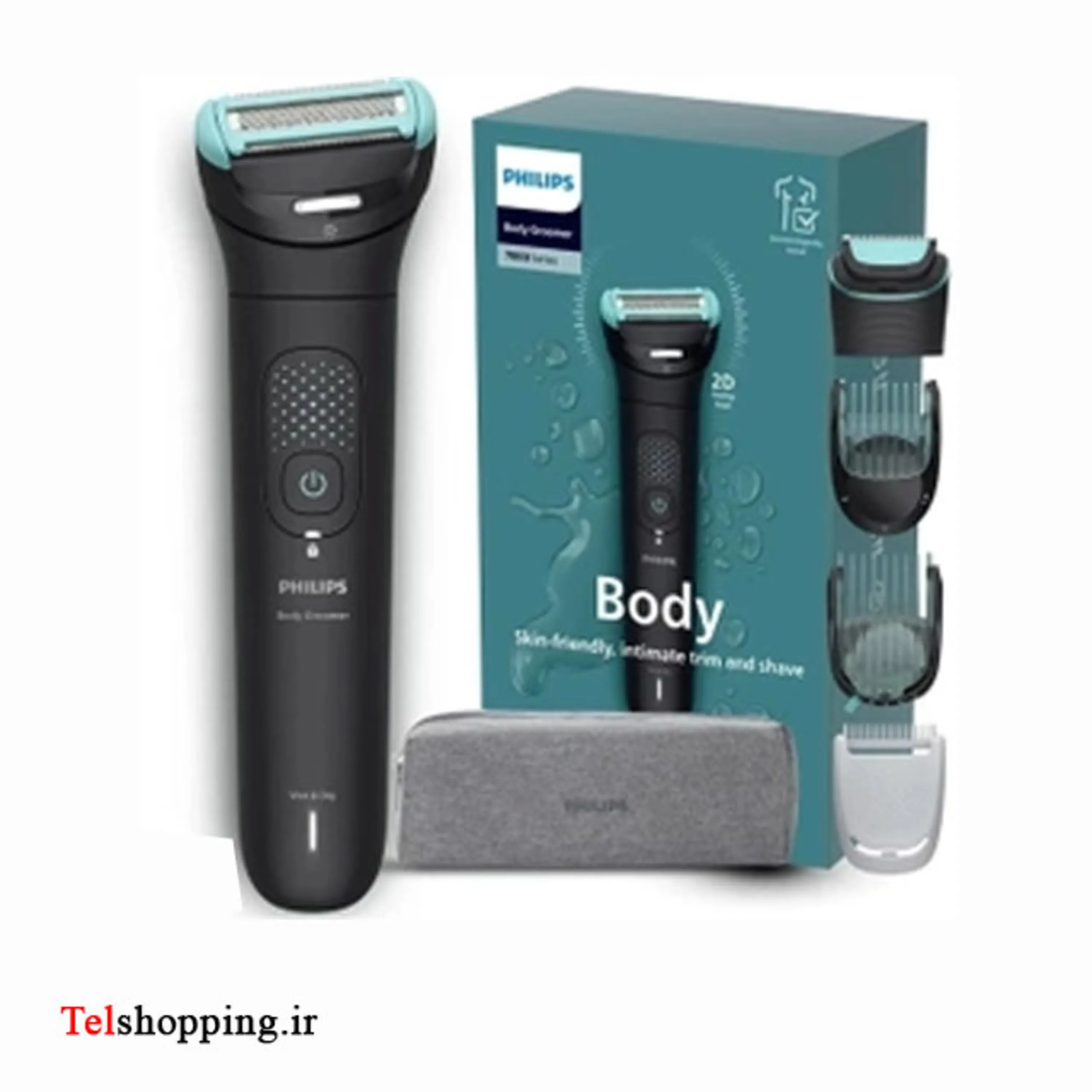 ماشین اصلاح بدن فیلیپس مدل BG7470 با برش مستقیم و ضد آب